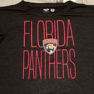 Florida panthers hockey crop shirt